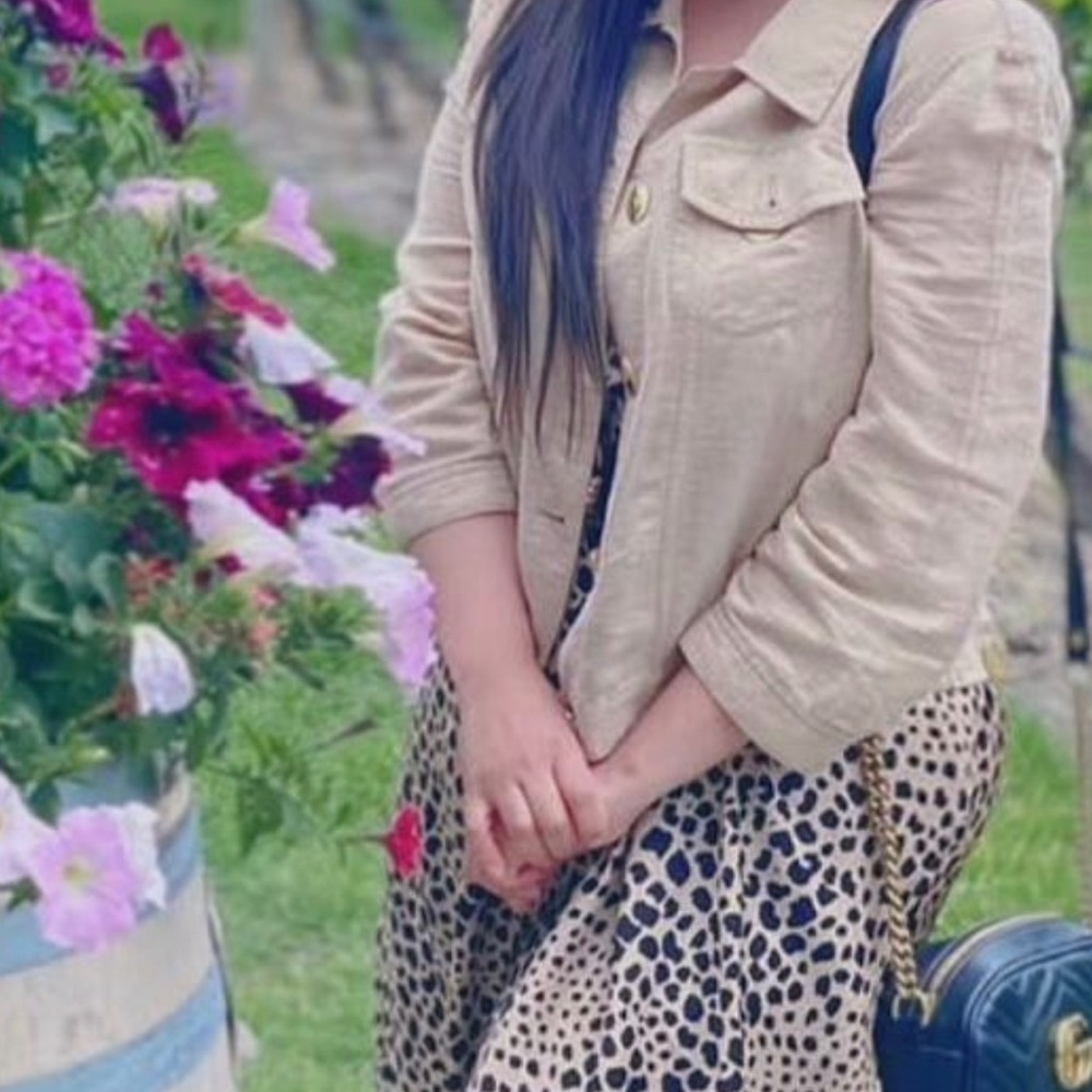 Leopard skirt